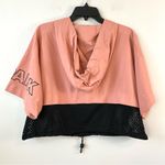 Ivy Park  Hooded Cropped Lightweight Jacket Dusty Pink S Photo 7