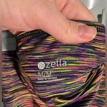 Zella Yoga capris bright graphic multicolor space dye print MEDIUM Photo 2
