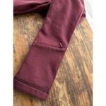 Athleta  Maroon Dress Fitted Full Zip Mock Neck Activewear Athleisure‎ Womens Photo 8