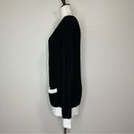 Forever 21  Women’s Colorblock Front Button Long Sleeves Cardigan, Sz Medium Photo 5