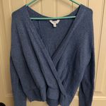 Time & Tru Sweater Women’s Blue Photo 0