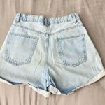 Cotton On High Rise Flashback Blue Shorts Photo 4