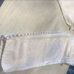 Mango  Women’s White Mid Rise Straight Jean Photo 9