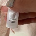 Lafayette 148  New York Size Small pink pinstripe linen top collared button up Photo 8