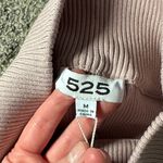 525 America 525 Mauve High Waist Ribbed Biker Shorts Photo 1