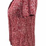 JJ basics J. J. Basics Knit Sweater, Red, White, Large Photo 2