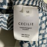 Cecilie Copenhagen Tie Wrap Blouse White Size M Photo 8