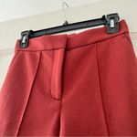 Ann Taylor The Ankle Midrise Slim Leg Maroon Burgundy Work Career Dress Pant 00P Red Photo 2