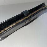 Coach  Black leather skinny wallet Photo 1