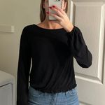 Project Social T Black Long Sleeve Top Photo 0