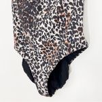 Veronica Beard  Bridge Underwire One Piece Swimsuit Cheetah Print Photo 5