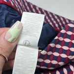 Boden Hampshire Red Geometricā Print Ponte Knit Ankle Crop Pants Teacher Spring Size 8 Photo 7