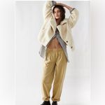 Free People Sz S Joplin Cozy Warm Teddy Ivory Winter Faux Sherpa Jacket Rtl $198 Photo 1