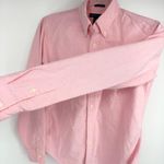 Ralph Lauren Slim Fit Cotton Oxford Button-Up Shirt Size 4 Pink Old Money Photo 6