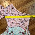 Badgley Mischka “Opal Belle” One-Shoulder Floral Dress – Size 4 Photo 9