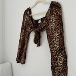 ASOS Leopard print beach top Photo 3