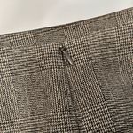 Vintage Herve Bernard Wool With Leather Trim Suit Set Brown Size 8 Photo 5