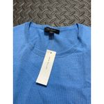 Ann Taylor NWT  100% Cashmere Sweater Vest Blue Soft Top Womens‎ Size XXL Photo 1