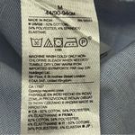 Banana Republic  medium Blue Linen White Lace Blouse Top Photo 6