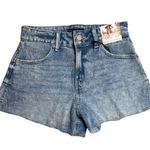 Sincerely Jules Super High Rise A-Line Mom Denim Jean Shorts 1/25 Photo 0