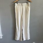 Soft Surroundings Soft‎ Surroundings Oceo Gauze Wide Leg Pants Size Medium EUC in Ivory Pearl Photo 2
