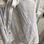 Hudson Jeans Oversized Shirt Dress in Great Egret Photo 6