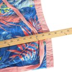 Peyton & Parker Swimsuit Cover Up Kimono Size XS Tropical Resort Wear Vacation Blue Photo 10