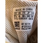 Adidas Women's Running Shoes Knit Sneakers Athletic Light Beige 7.5 Photo 4