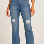Avec Les Filles NWT Avec Less Filles distressed premium denim jeans straight high waisted Sz 30 Photo 0