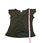 Olivia Rae 3/$15 LIVI green slightly cropped top Photo 1