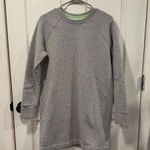 Athleta  Women's Gray Athletic Dress with Green Accents Photo 0