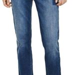 Maje  Plume Straight Leg Jeans With Crossover Offset Waist Blue 42 equals‎ US 32 Photo 0