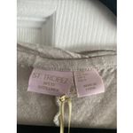 St Tropez West Womens Small Tan Linen Sleeveless Blouse Tank NEW Clean Girl Lux Brown Photo 1