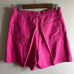Liz Claiborne Vintage Liz wear pink linen shorts size 8 Photo 4