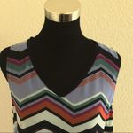 14th & Union Chevron Multicolor Top NWT Photo 1