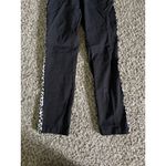 Joe Benbasset Joe B Women's‎ Black Leopard Print strip straight leg pants size small Photo 2