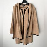 J.Crew Merino wool-blend tie-neck sweater-jacket XS 6-8 Photo 3