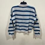 Madewell NWT  Striped Pullover Sweater in Alpaca Blend
Seaspray Multi Stripe XS Photo 9