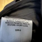 Eileen Fisher Linen Viscose Stretch Pants High Rise Flat Front Elastic Gray 14 Photo 4