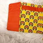 Vera Bradley | Provencal Euro Wallet Yellow Teal Red Multi Paisley Tri-fold Photo 4