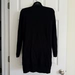 Eileen Fisher  Merino Wool Cardigan Size Small Petite Black Leightweight Photo 3
