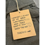 Toad & Co Tarn Shorts Paperbag Womens XL Green Eco Friendly Summer Belt NWT Photo 5