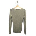 The Limited  Cable knit Wool Blend Henley Sweater Olive Green Size M Coastal Cute Photo 11