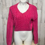 Madden Girl Madden NYC pink sweater size large Photo 0