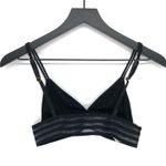 Urban Outfitters OUT FROM UNDER Banded Triangle Bra Black S Photo 4