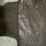 Tempo Paris  Shimmering Silver Long Sleeve Sweater Size M / L Photo 9