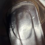 Coach  All Leather Brown Made in Italy Pumps Square Toe Size 6.5B Photo 4