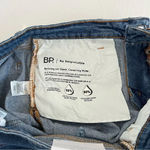 BP Shorts Denim Medium Blue Wash Distressed Raw Hem Size 31 Photo 4