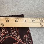 East 5th Vintage Y2K  Midi Skirt Womens 14 Brown Paisley Whimsigoth Fairy Photo 7