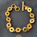 Julie Vos Gold and White Drop Earrings Photo 4